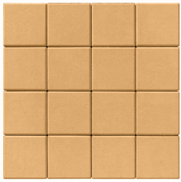 Бруківка 20-20-6 жовтий